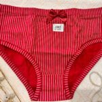 شورت نخ پنبه درجه یک راه‌راه ملوانی برند TBT (صورتی پر رنگ)